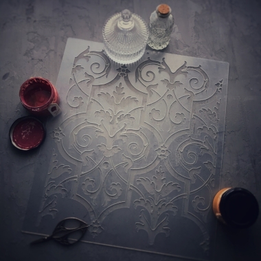 Трафарет - Асатур фрагмент