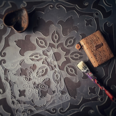 Трафарет - Плитка